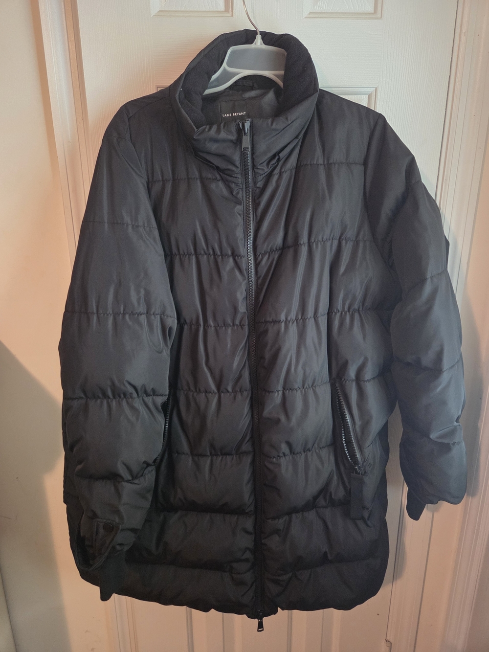 Lane Bryant Women's Black Puffer Coat